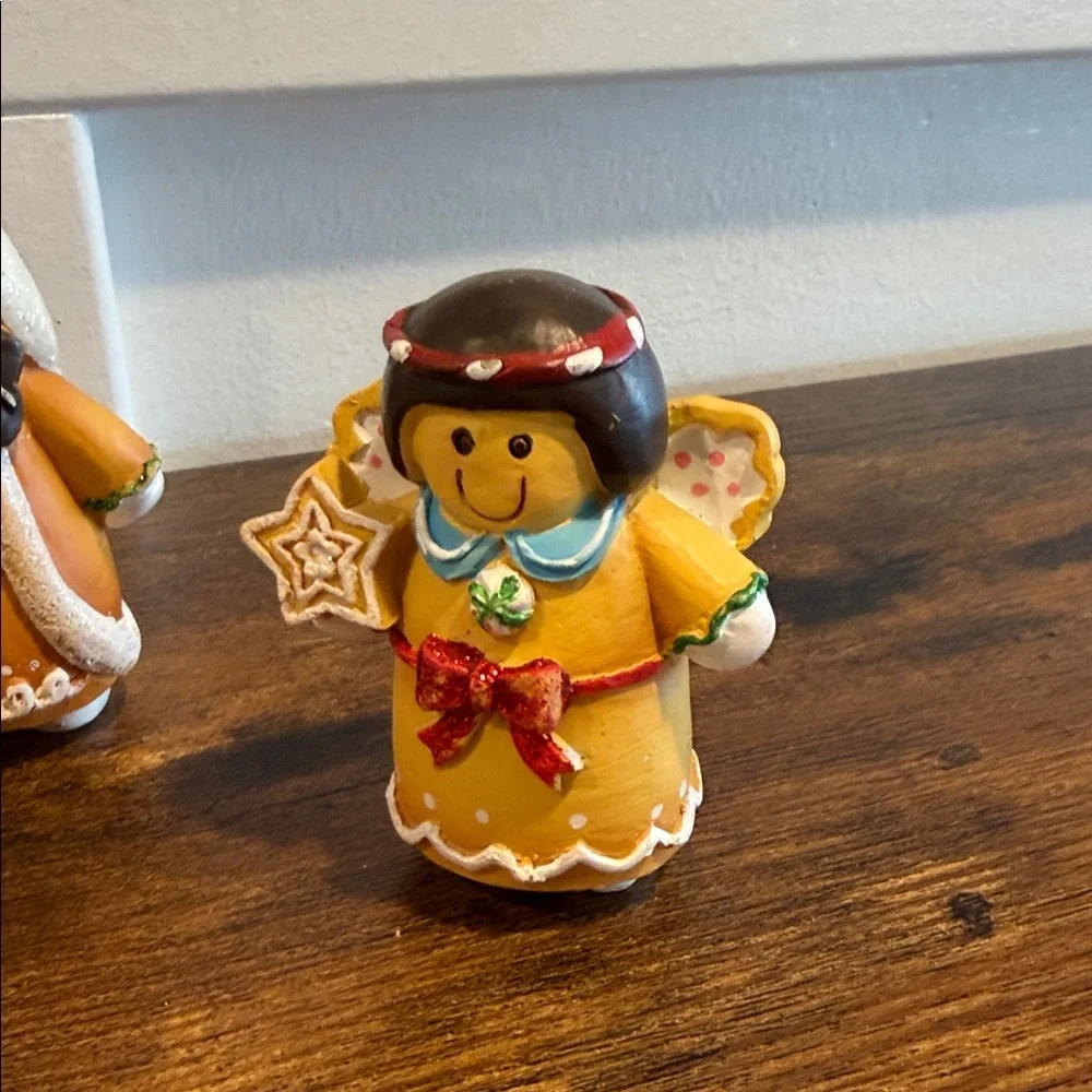 Gingerbread Nativity Figurine Set